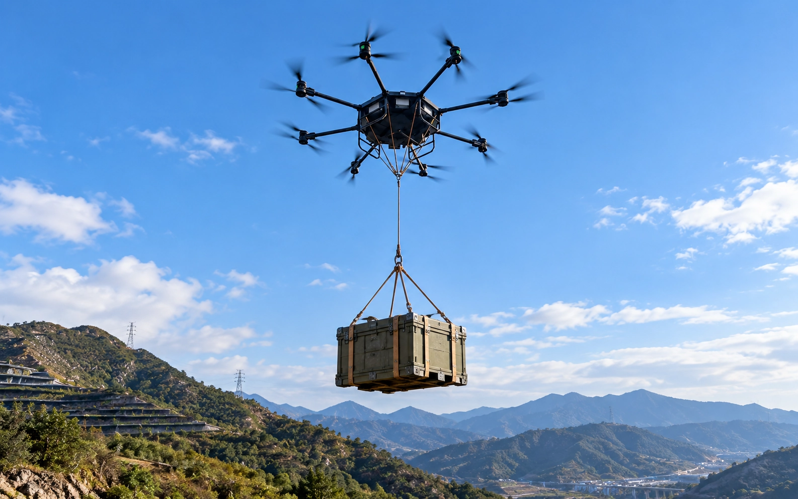 100kg Payload Heavy-Lift UAVs